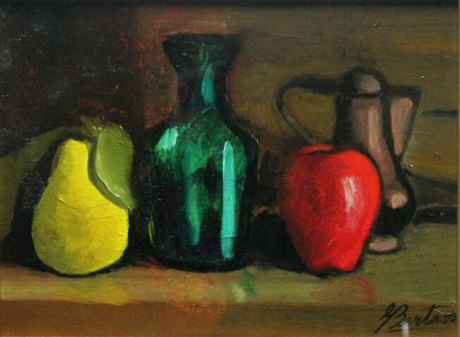 Composizione sulla credenza