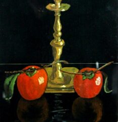 Un candelabro tra i cachi